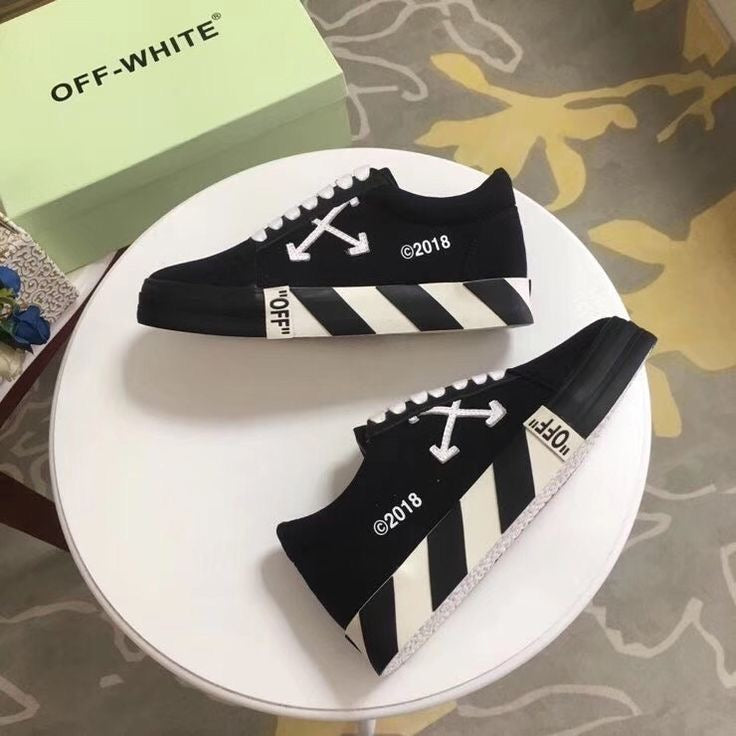 Off-White 2018 Shoes Men Black